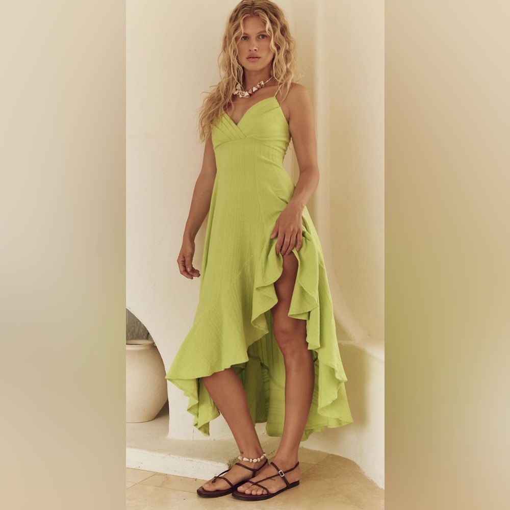 Free People hard to let go midi dress